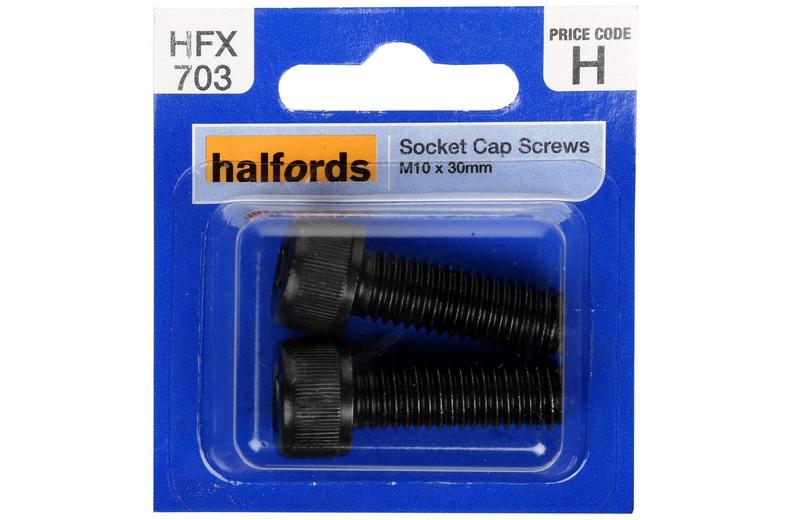Halfords Socket Cap Screw M10 x 30mm (FIXG158) Halfords Socket Cap Screw M10 x 30mm (FIXG158)