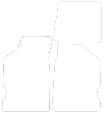 Citroen Saxo Graphite - Luxury Mats 0 Clips (SS7112)