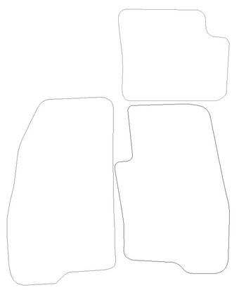 Fiat Punto Graphite - Luxury Mats 0 Clips (SS7122)