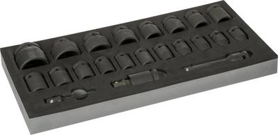 Halfords Advanced 22 Piece 1/2" Impact Socket Set Modular Tray Halfords Advanced 22 Piece 1/2" Impact Socket Set Modular Tray