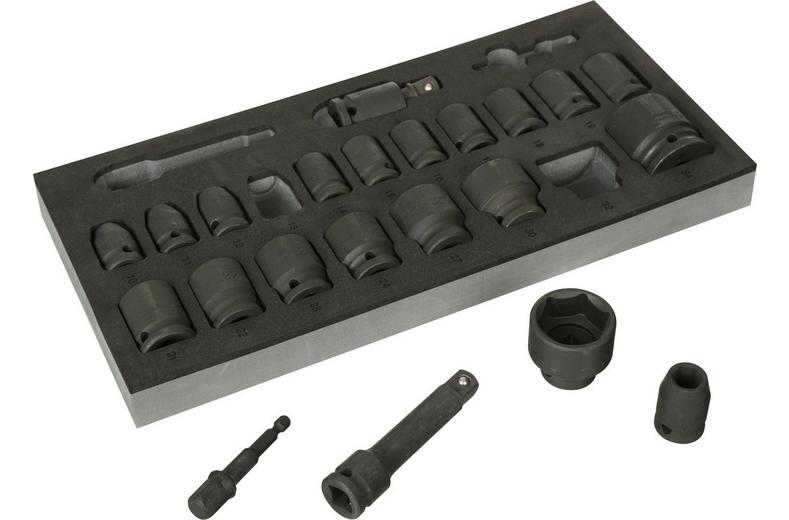 Halfords Advanced 22 Piece 1/2" Impact Socket Set Modular Tray Halfords Advanced 22 Piece 1/2" Impact Socket Set Modular Tray