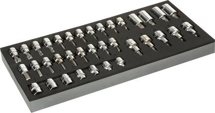 Halfords Advanced 36 Piece Bit Socket Set Modular Tray Halfords UK