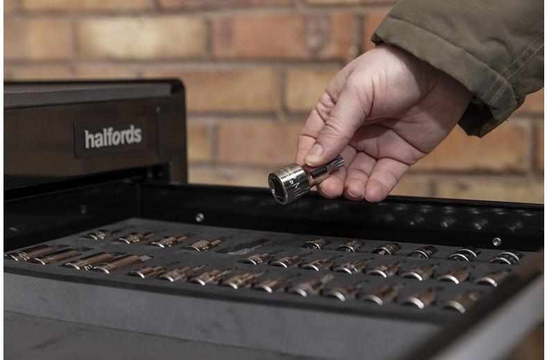 Halfords Advanced 36 Piece Bit Socket Set Modular Tray Halfords Advanced 36 Piece Bit Socket Set Modular Tray