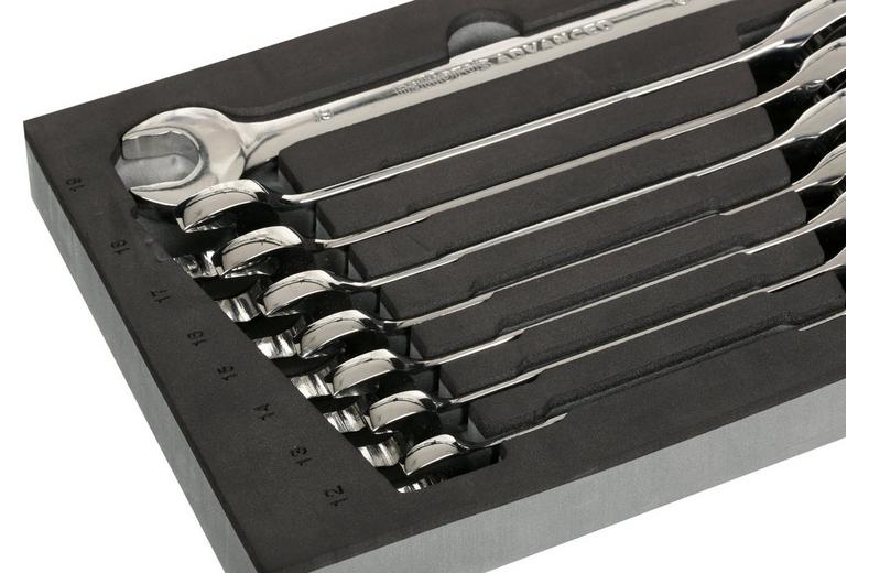 Halfords Advanced 12 Piece Ratchet Spanner Set Modular Tray Halfords Advanced 12 Piece Ratchet Spanner Set Modular Tray