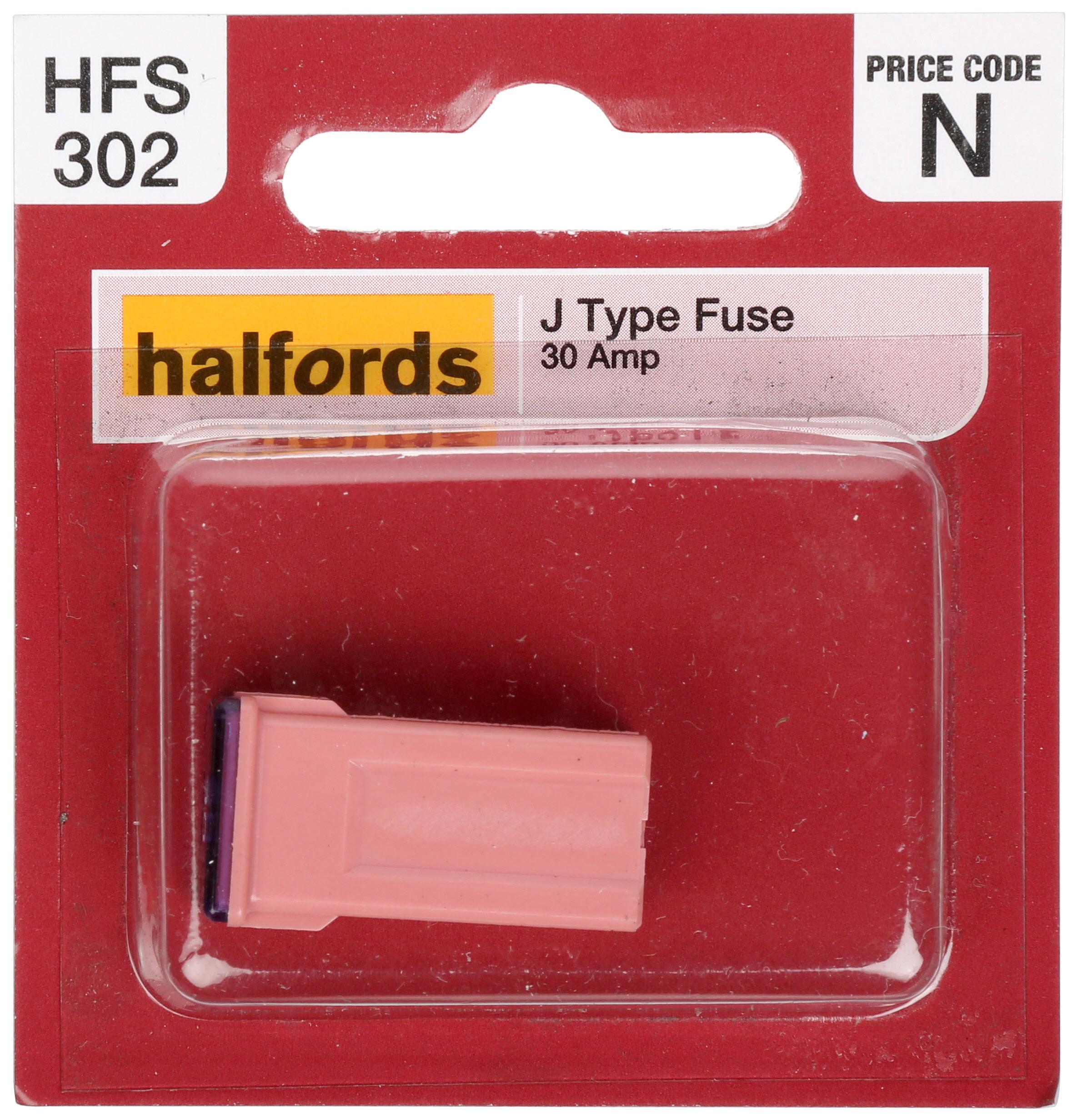 Halfords J Type Slow Blow Fuse 30Amp