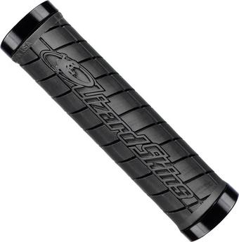 Lizard Skins Logo Dual Clamp Lock-On Grips, Black