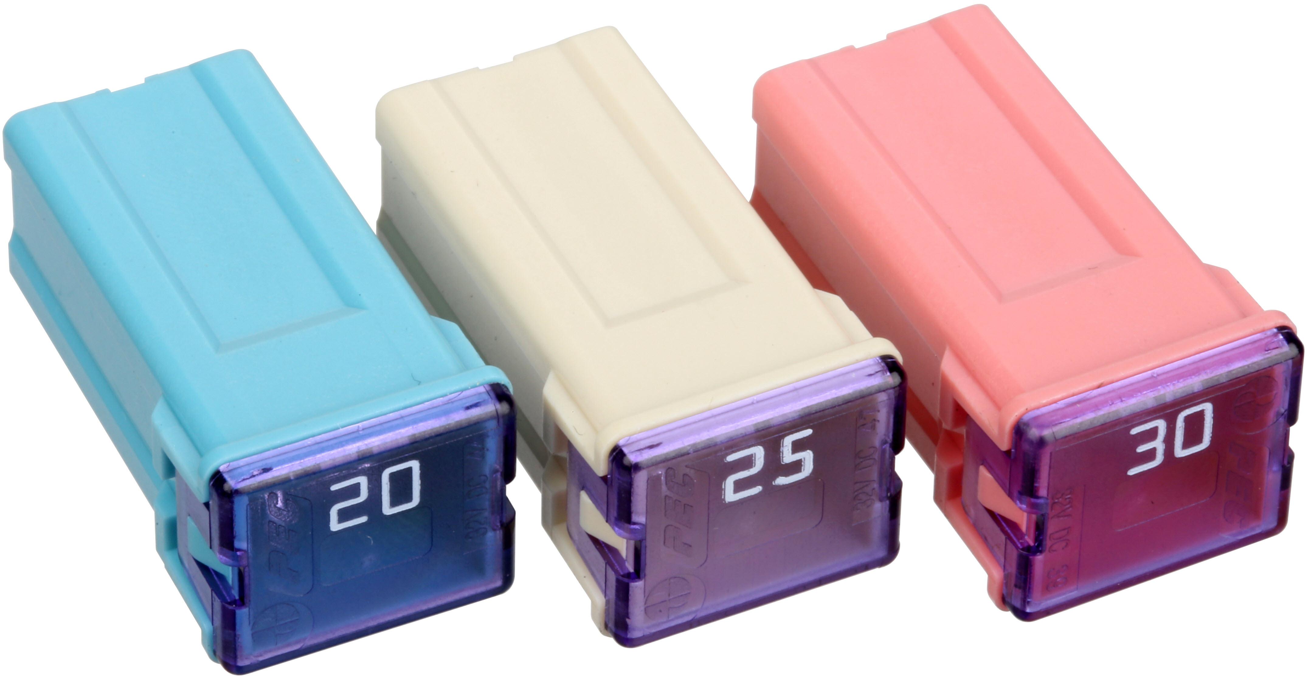 Halfords Assorted J Type Fuses 20,25 & 30 AMP (FUSE218)