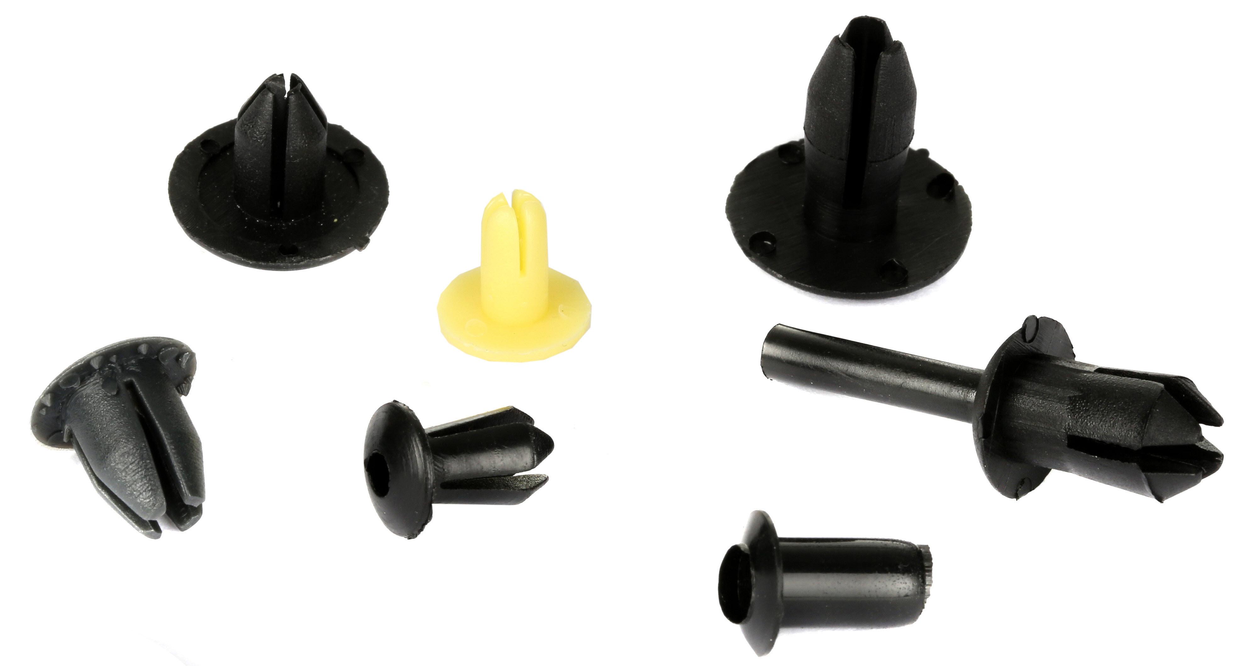 Halfords Assorted Push Pin Clips 160pcs