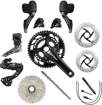 Shimano GRX Di2 RX825 12-Speed Groupset, 48/31T 170mm 11-36T