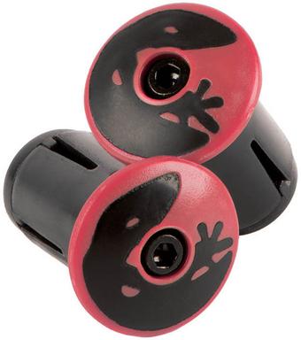 Lizard Skins DSP Bar Tape Plugs, Crimson Red