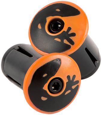 Lizard Skins DSP Bar Tape Plugs, Orange