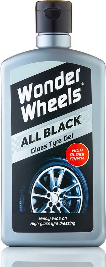 Wonder Wheels Black Gloss Tyre Gel 500ml