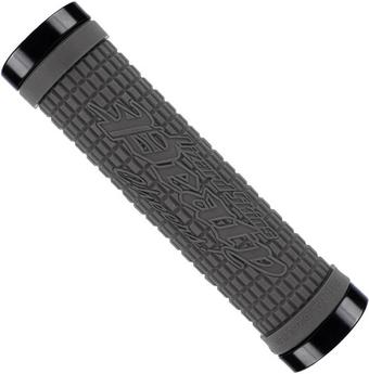 Lizard Skins Peaty Dual Clamp Lock-On Grips, Graphite