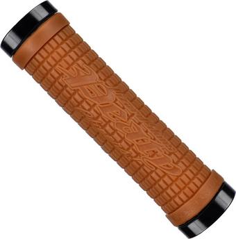Lizard Skins Peaty Dual Clamp Lock-On Grips, Gum