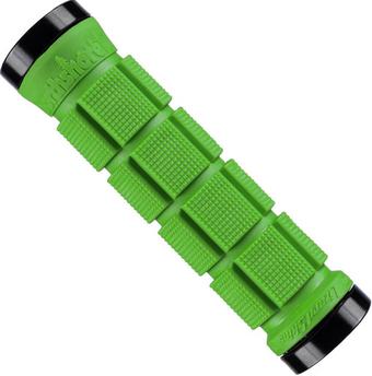Lizard Skins Northshore Dual Clamp Lock-On Grips, Lime Green