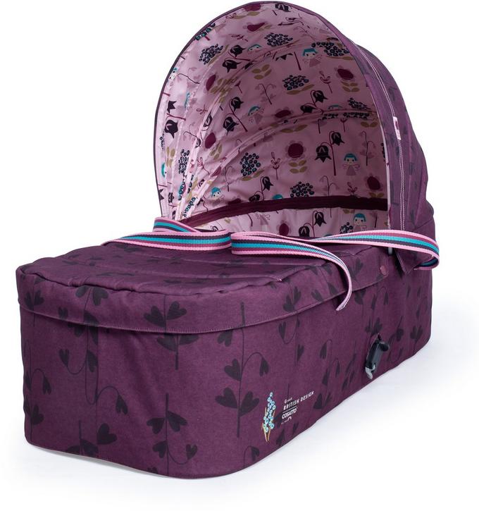 Cosatto Woosh XL Carrycot Fairy Garden Halfords UK