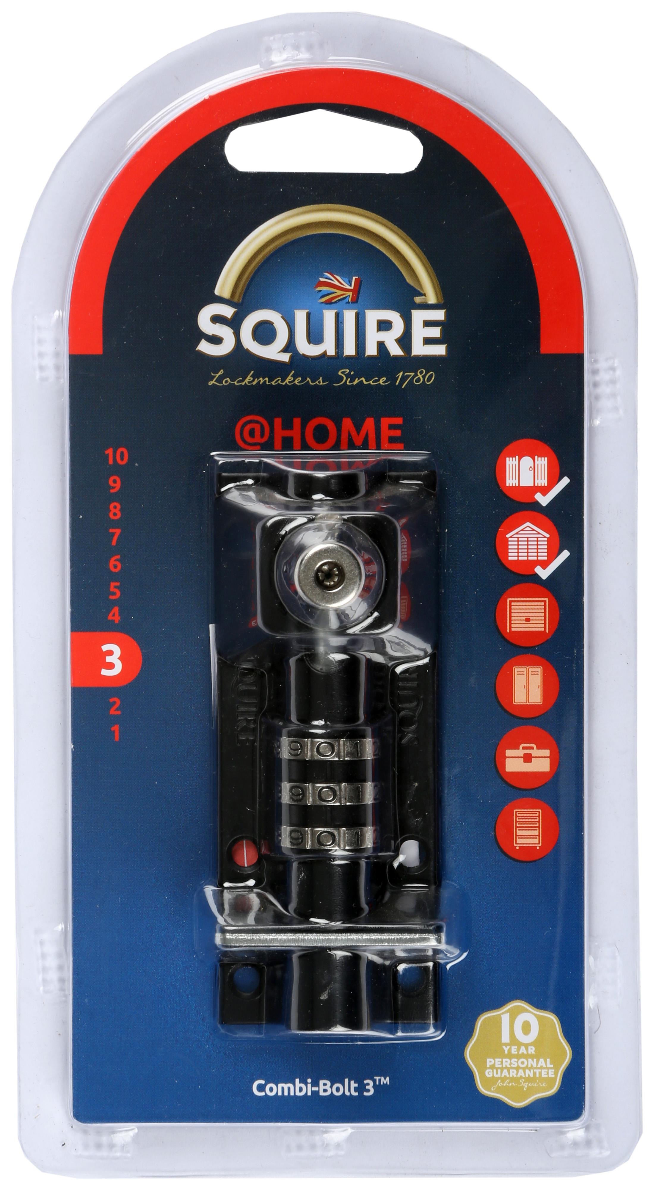 Squires 92mm Combination Bolt Lock