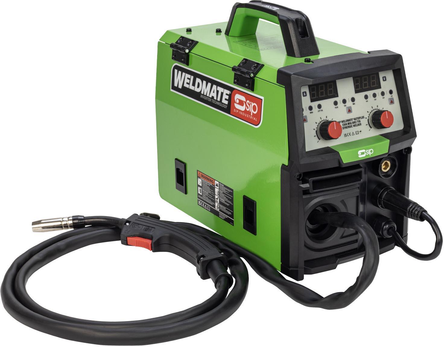 SIP WELDMATE® AUTOPLUS 130A MIG/ARC/TIG Synergic Welder