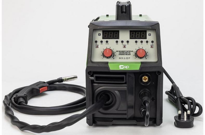 SIP WELDMATE® AUTOPLUS 130A MIG/ARC/TIG Synergic Welder SIP WELDMATE® AUTOPLUS 130A MIG/ARC/TIG Synergic Welder
