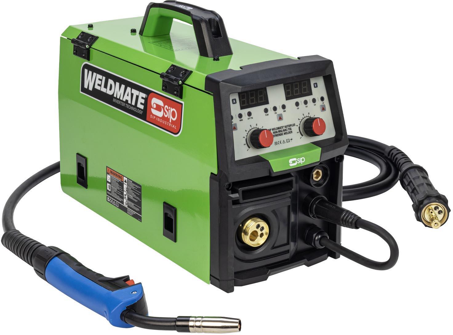 SIP WELDMATE® AUTOPLUS 160A MIG/ARC/TIG Synergic Welder