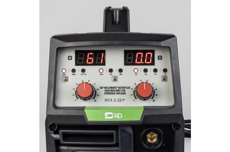 SIP WELDMATE® AUTOPLUS 160A MIG/ARC/TIG Synergic Welder SIP WELDMATE® AUTOPLUS 160A MIG/ARC/TIG Synergic Welder