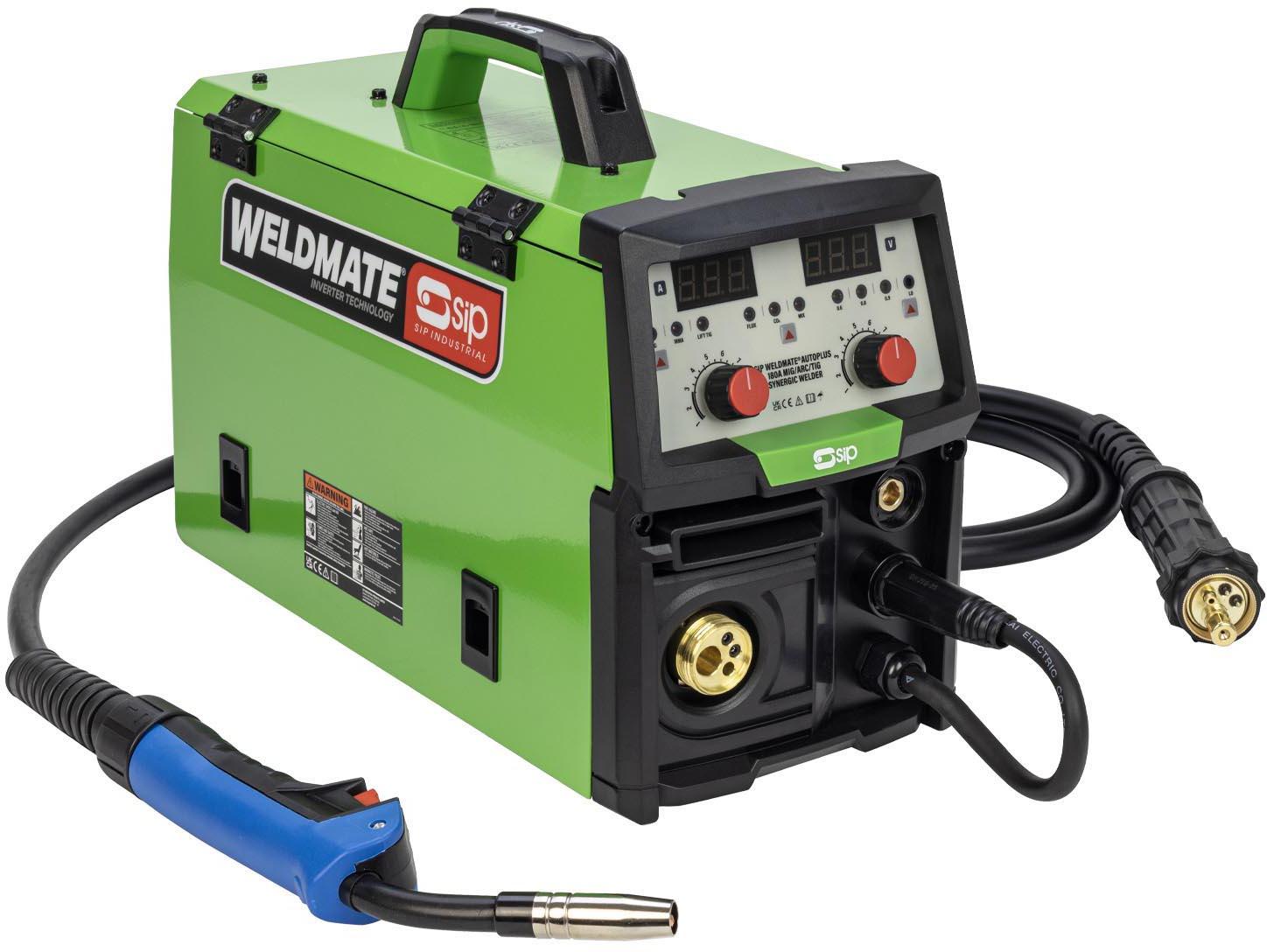 SIP WELDMATE® AUTOPLUS 180A MIG/ARC/TIG Synergic Welder