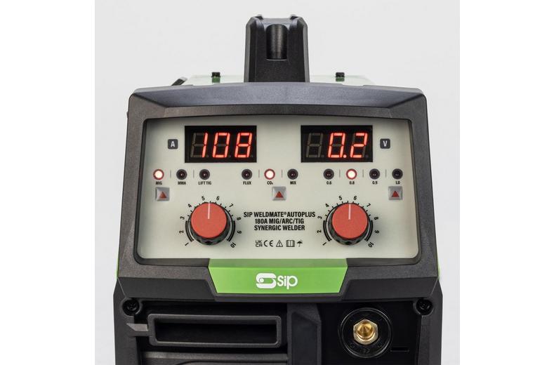 SIP WELDMATE® AUTOPLUS 180A MIG/ARC/TIG Synergic Welder SIP WELDMATE® AUTOPLUS 180A MIG/ARC/TIG Synergic Welder