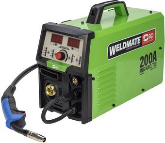 SIP WELDMATE® PRO 200A MIG/ARC/TIG Synergic Welder