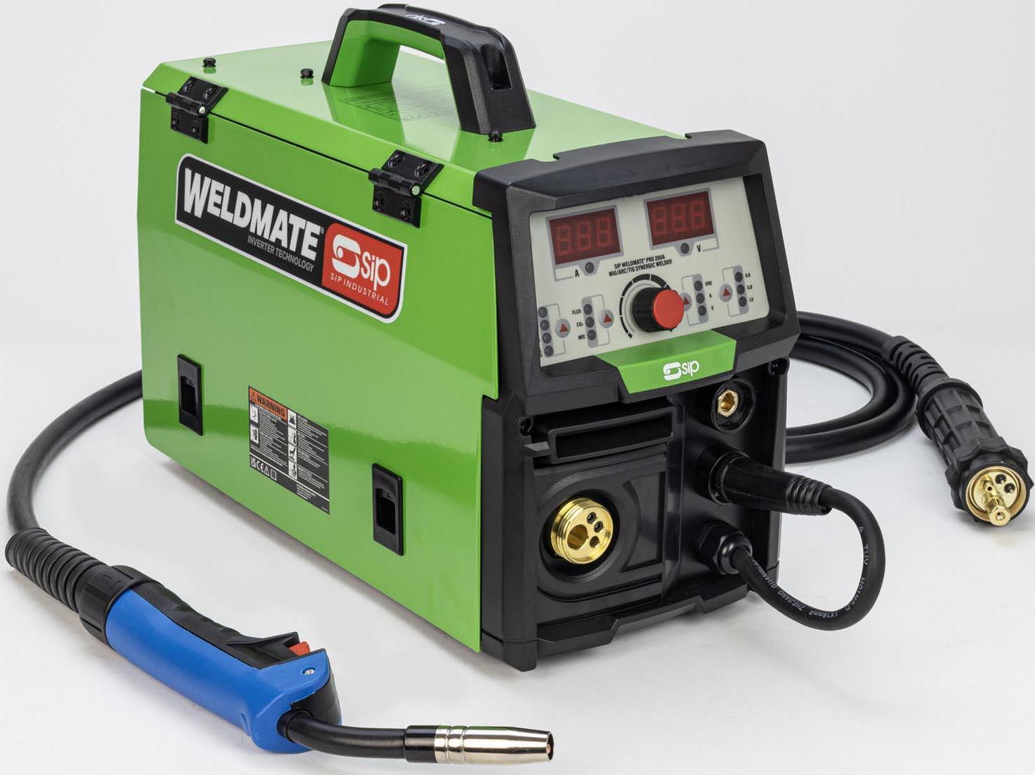 SIP WELDMATE® PRO 200A MIG/ARC/TIG Synergic Welder