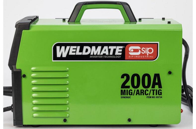 SIP WELDMATE® PRO 200A MIG/ARC/TIG Synergic Welder SIP WELDMATE® PRO 200A MIG/ARC/TIG Synergic Welder