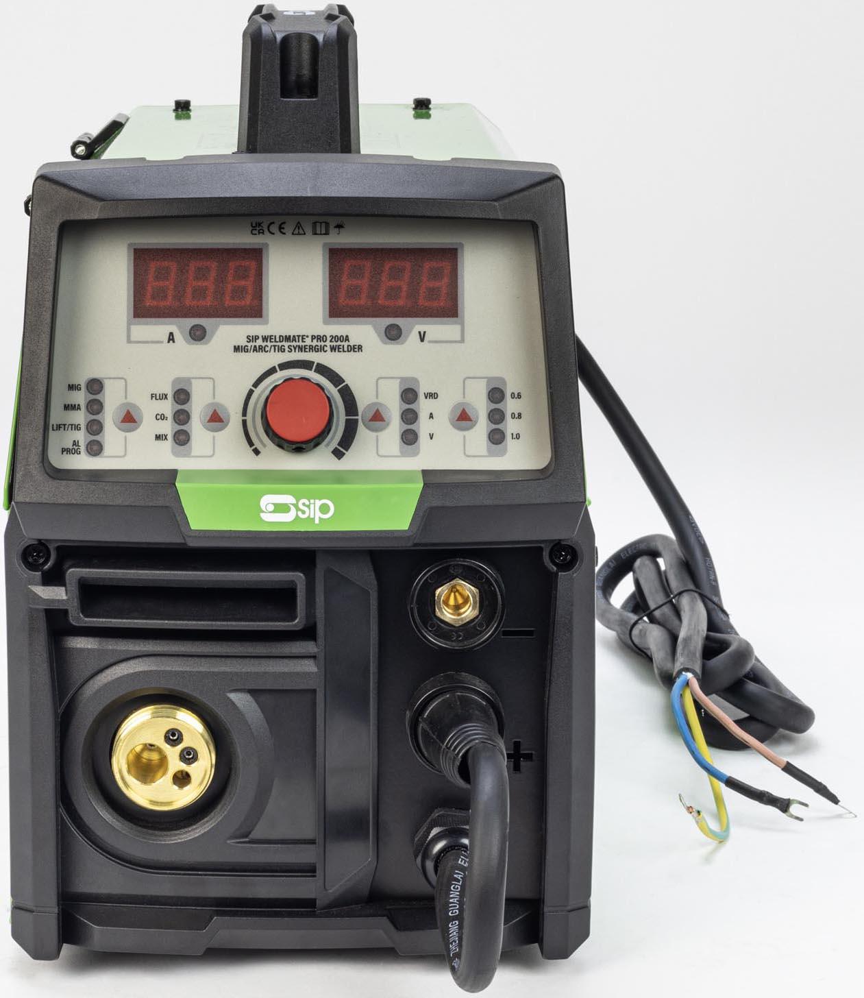 SIP WELDMATE® PRO 200A MIG/ARC/TIG Synergic Welder