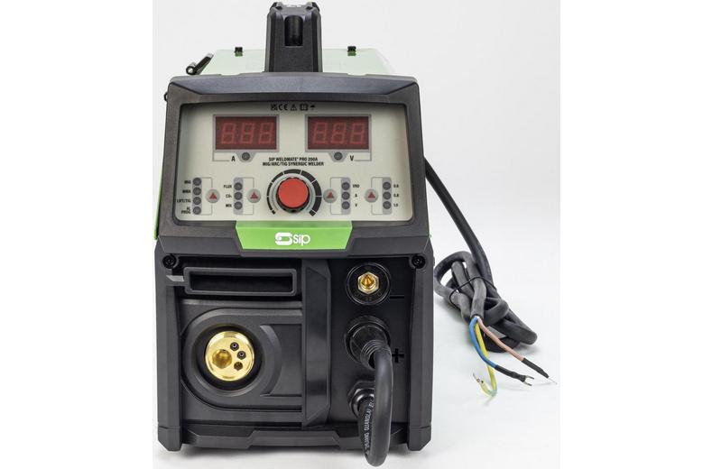 SIP WELDMATE® PRO 200A MIG/ARC/TIG Synergic Welder SIP WELDMATE® PRO 200A MIG/ARC/TIG Synergic Welder