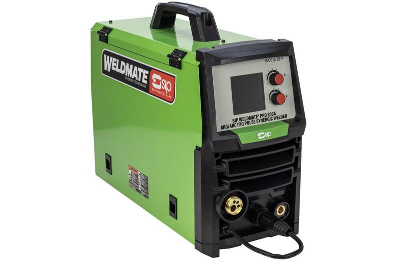 SIP WELDMATE® PRO 200A MIG/ARC/TIG Pulse Synergic Welder SIP WELDMATE® PRO 200A MIG/ARC/TIG Pulse Synergic Welder