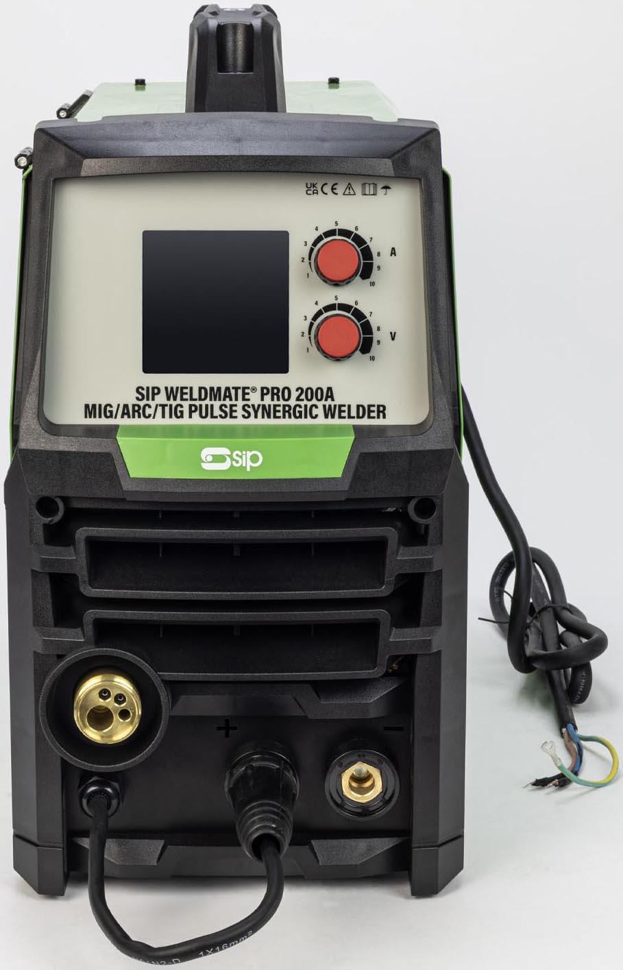 SIP WELDMATE® PRO 200A MIG/ARC/TIG Pulse Synergic Welder
