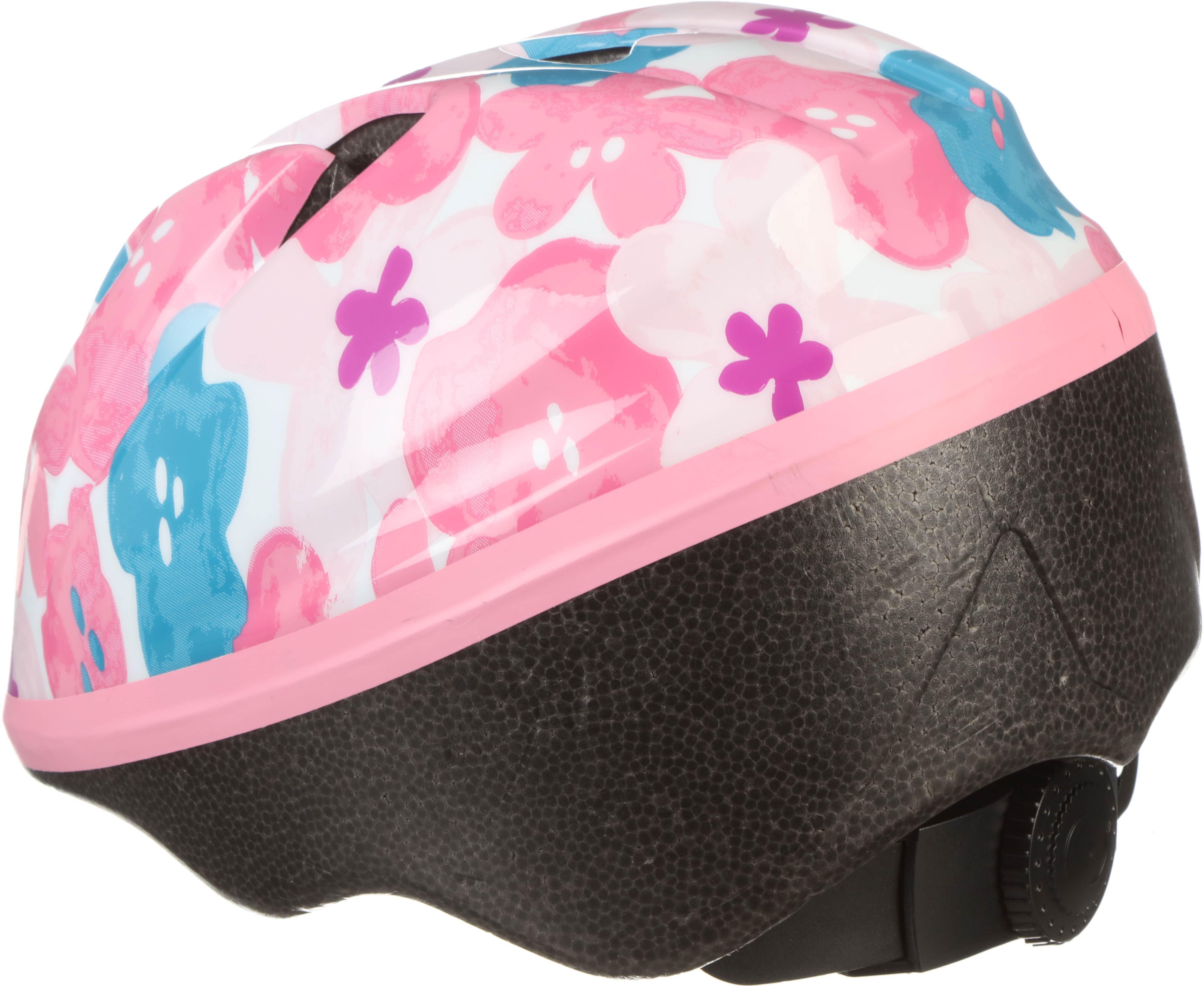 Halfords Pink Floral Toddler Helmet, 44 - 50 cm