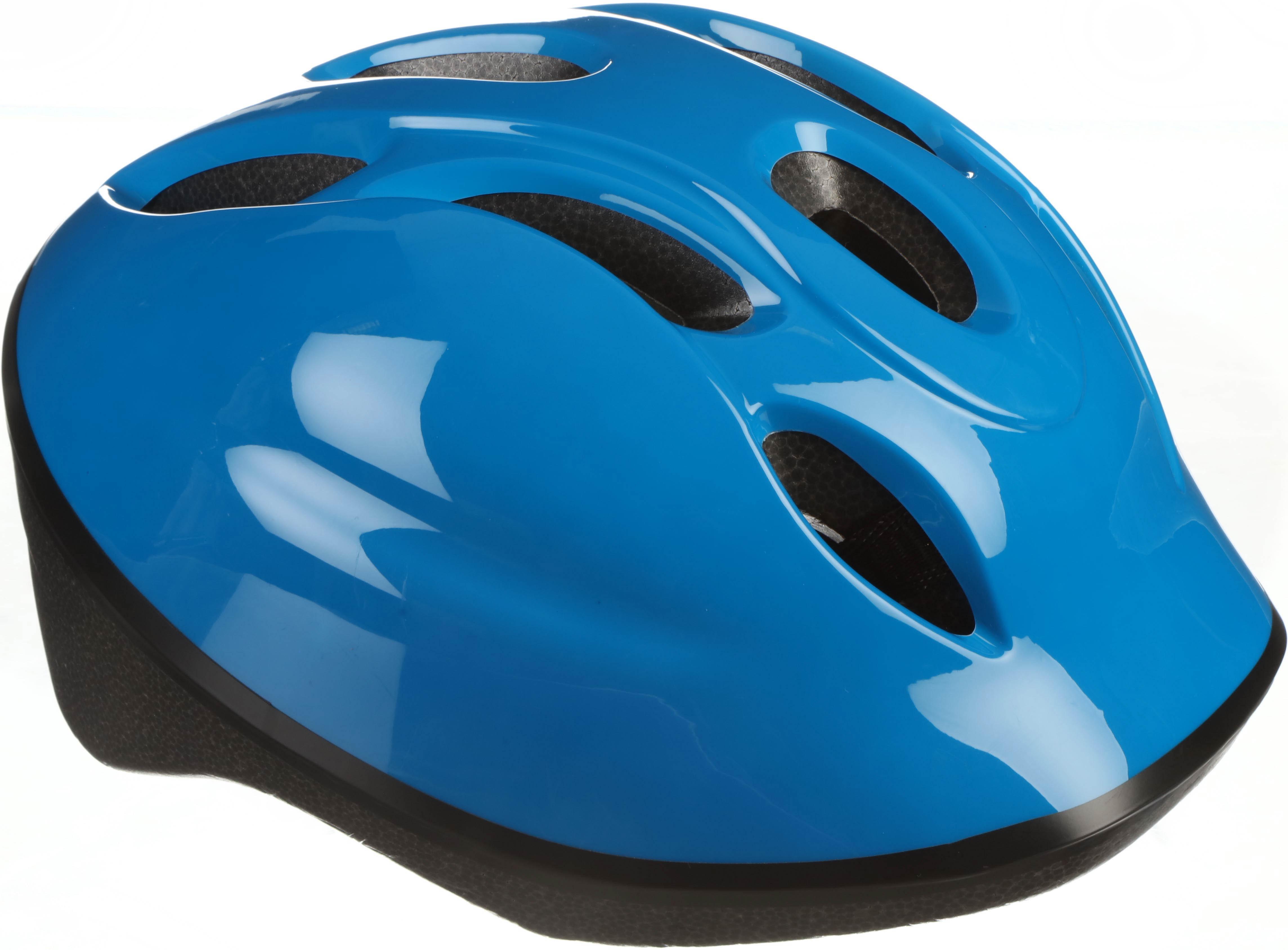 Halfords Plain Blue Kids Helmet, 46 - 54 cm