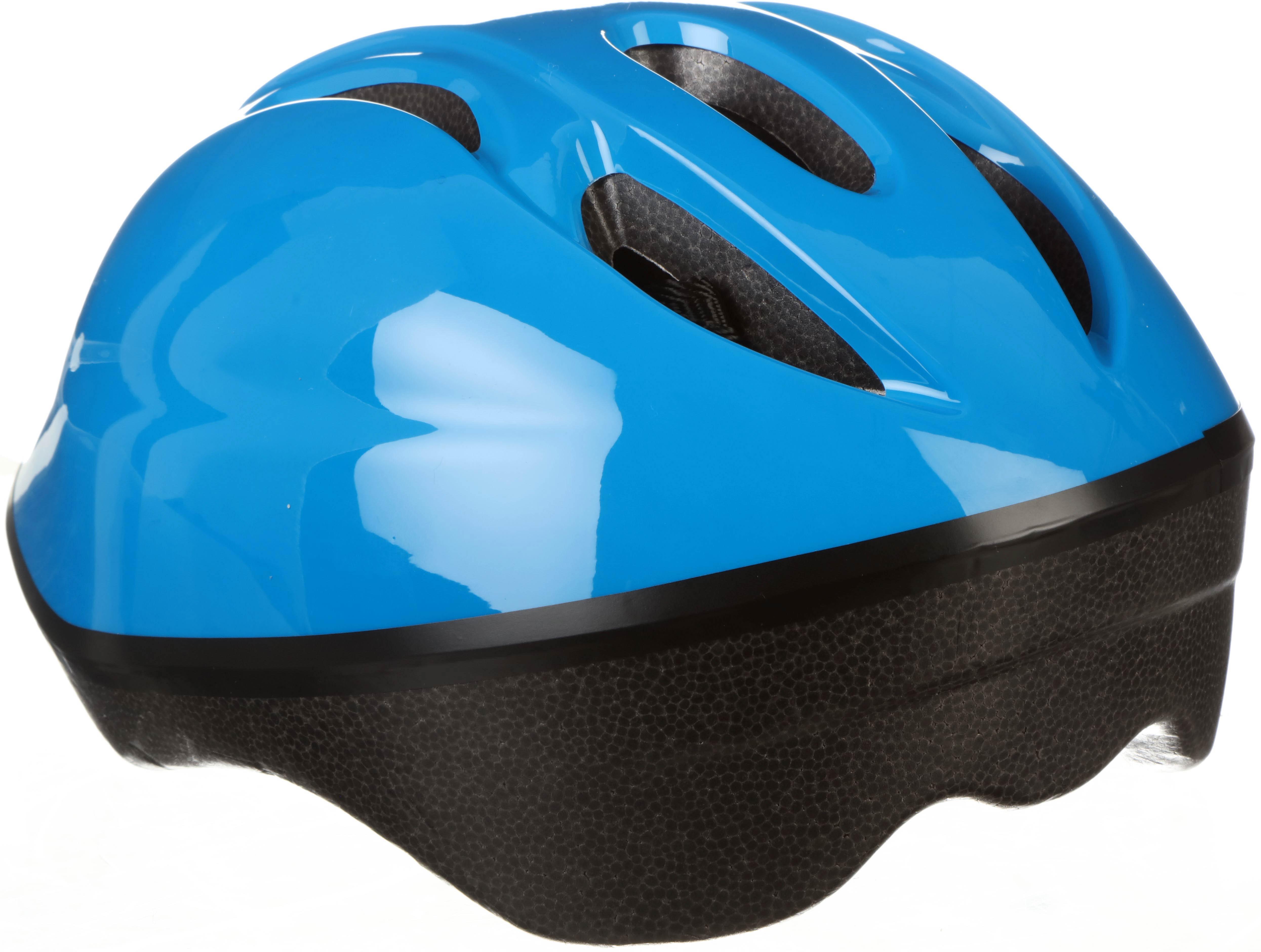 Halfords Plain Blue Kids Helmet, 46 - 54 cm