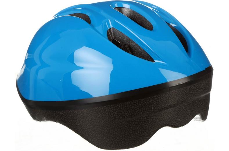 Halfords Plain Blue Kids Helmet, 46 - 54 cm Halfords Plain Blue Kids Helmet, 46 - 54 cm