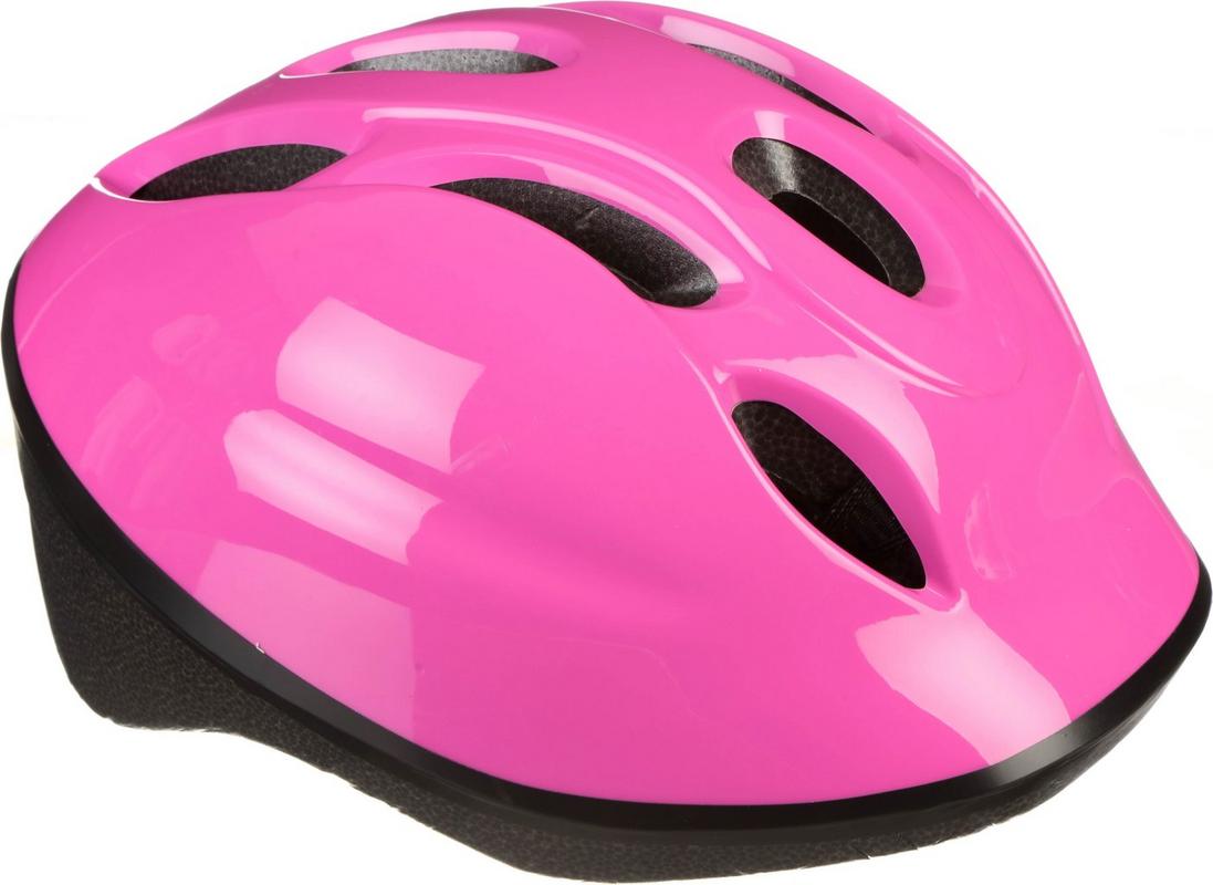 Halfords Plain Pink Kids Helmet, 46-54Cm | Extra 8% off for BC Members