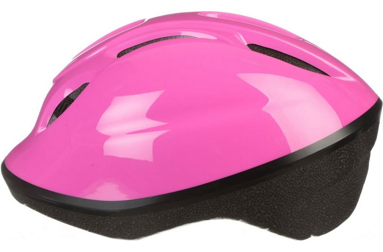 Halfords Plain Pink Kids Helmet, 46-54cm Halfords Plain Pink Kids Helmet, 46-54cm