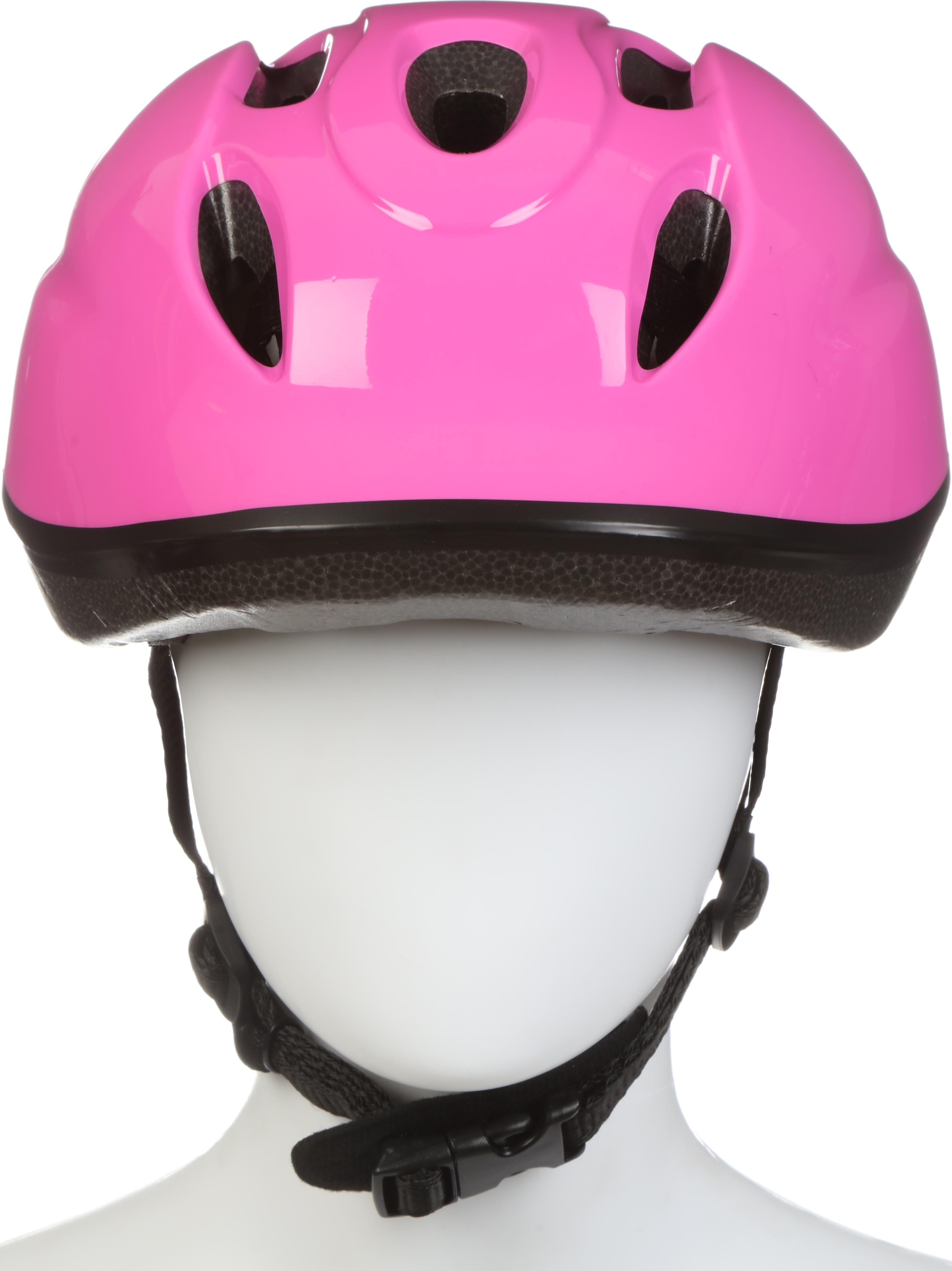 Halfords Plain Pink Kids Helmet, 46-54cm