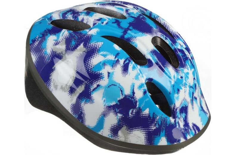 Halfords Blue Spray Paint Kids Helmet, 46 - 54 cm Halfords Blue Spray Paint Kids Helmet, 46 - 54 cm