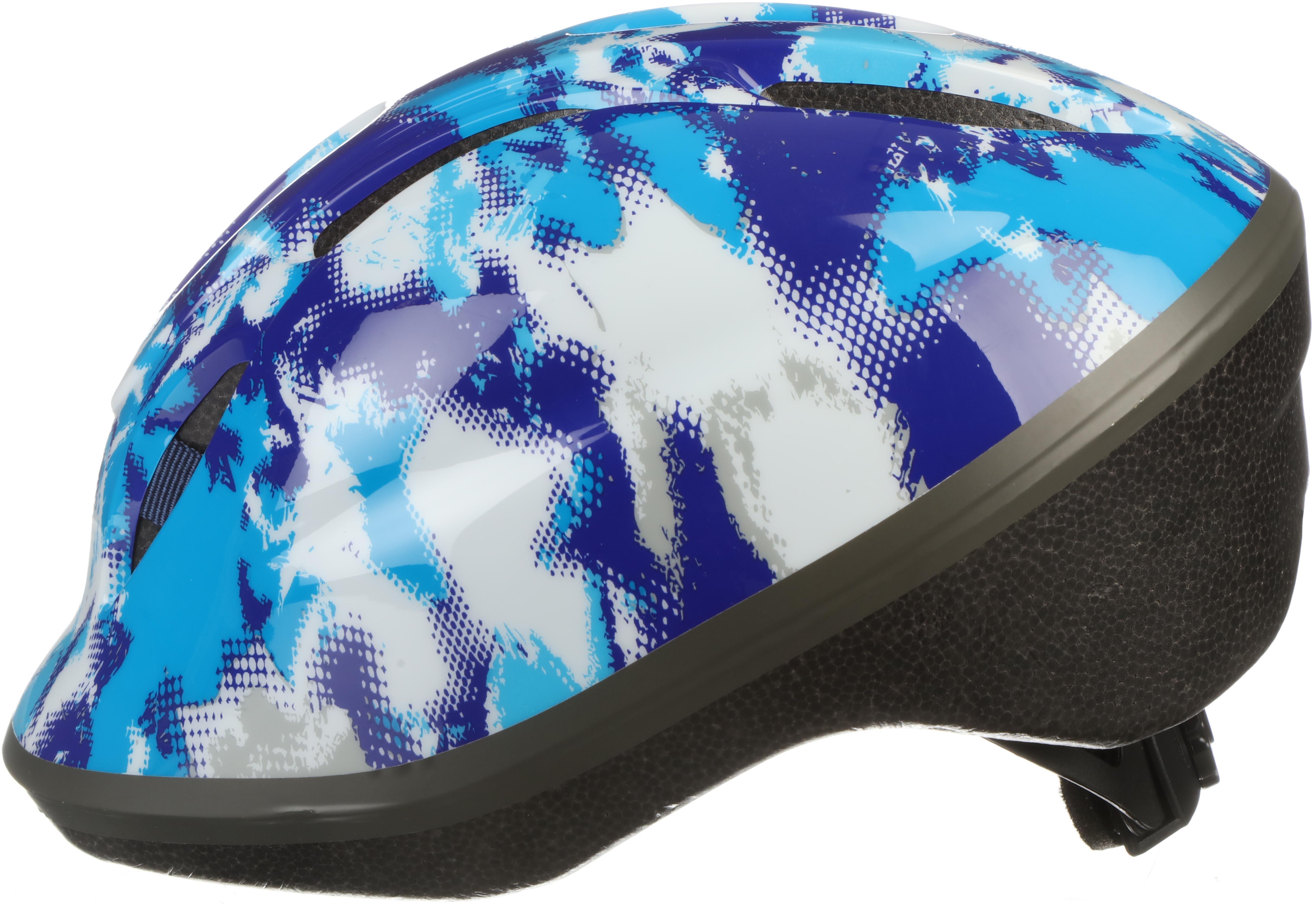 Halfords Blue Spray Paint Kids Helmet, 46-54cm