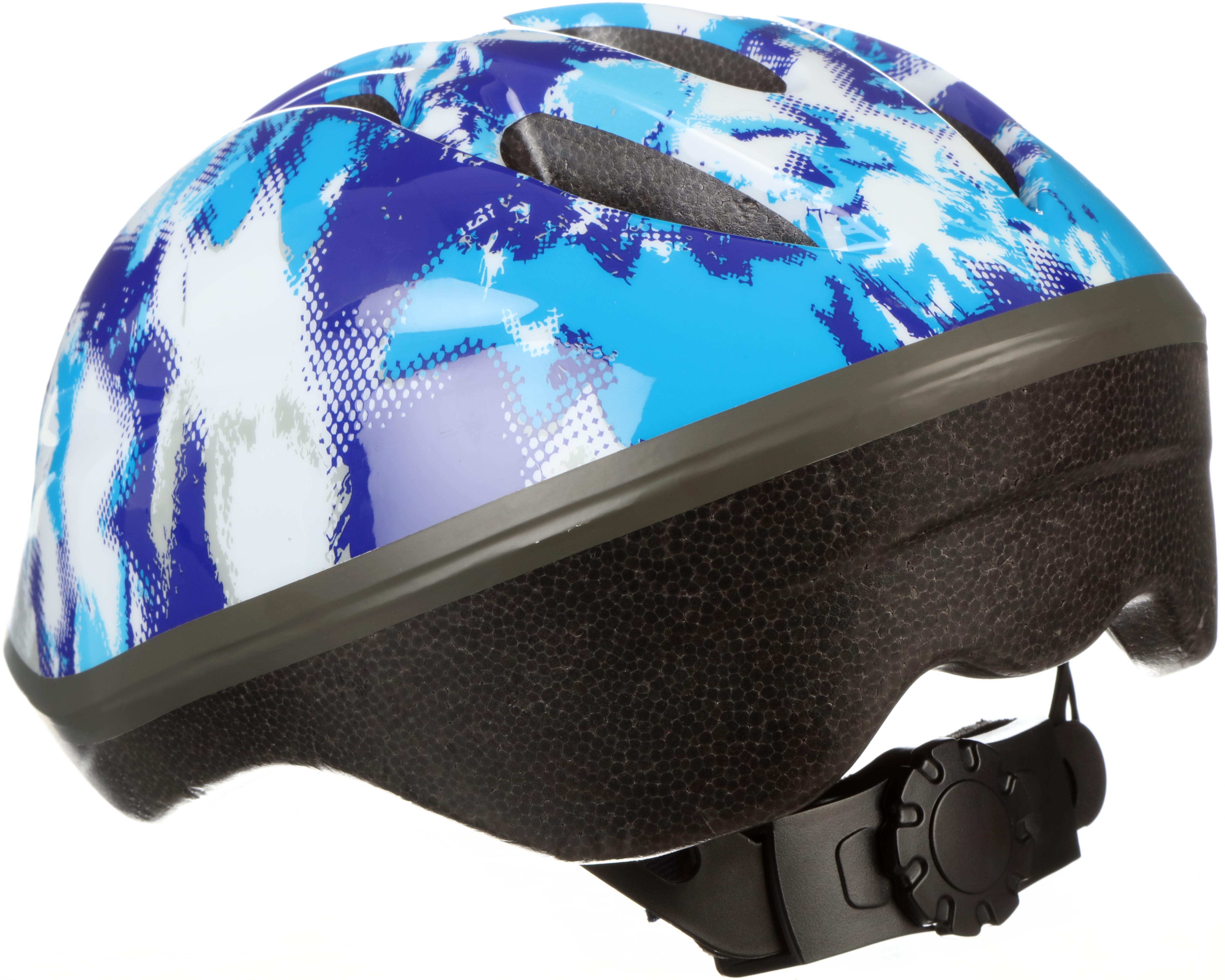 Halfords Blue Spray Paint Kids Helmet, 46 - 54 cm