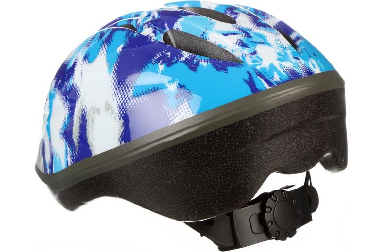 Halfords Blue Spray Paint Kids Helmet, 46 - 54 cm Halfords Blue Spray Paint Kids Helmet, 46 - 54 cm
