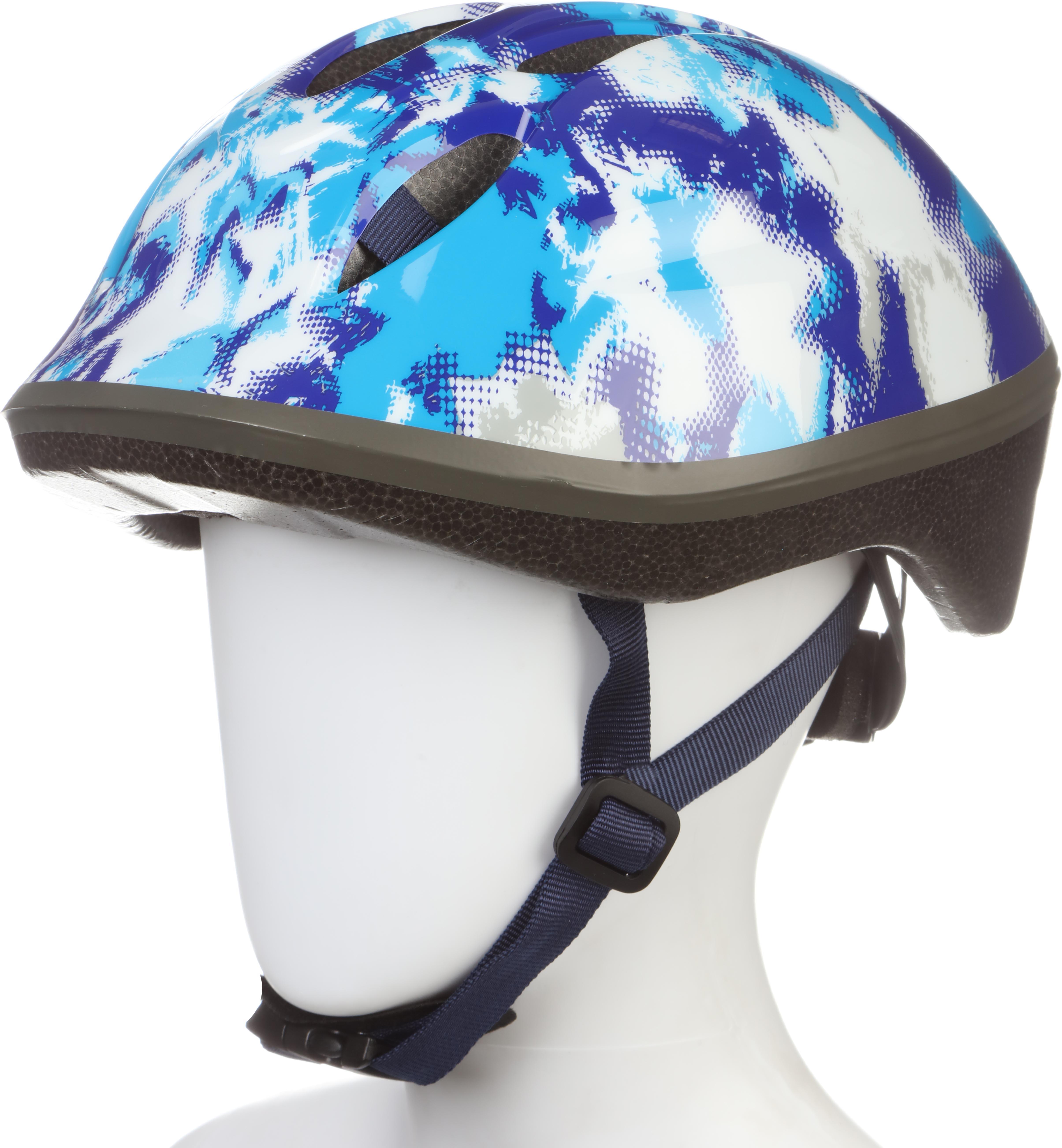 Halfords Blue Spray Paint Kids Helmet, 46 - 54 cm
