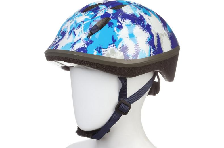 Halfords Blue Spray Paint Kids Helmet, 46 - 54 cm Halfords Blue Spray Paint Kids Helmet, 46 - 54 cm