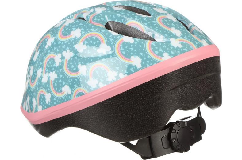Halfords Rainbow Cloud Kids Helmet, 46 - 54 cm Halfords Rainbow Cloud Kids Helmet, 46 - 54 cm