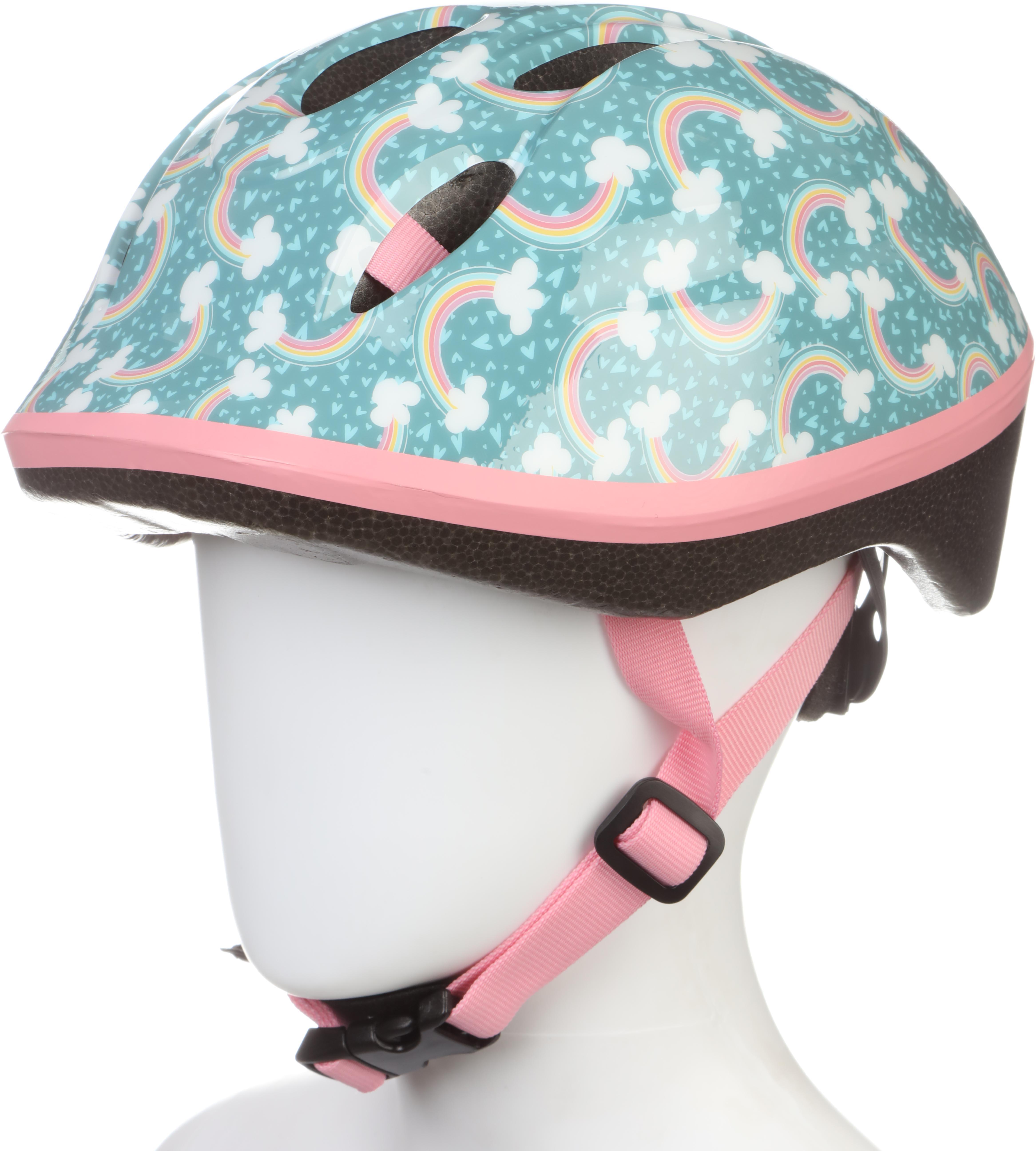 Halfords Rainbow Cloud Kids Helmet, 46 - 54 cm