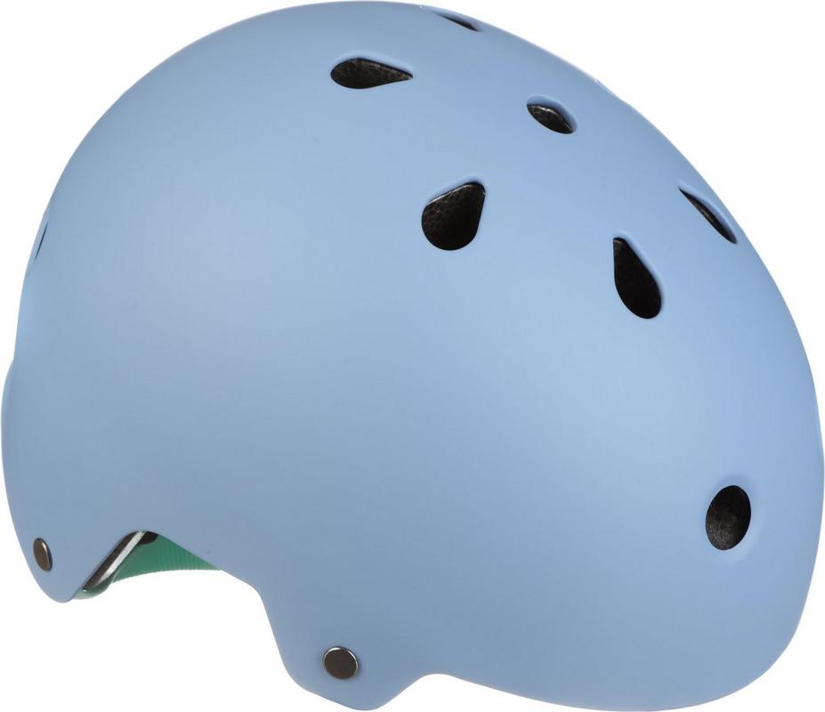 Halfords Blue Two Tone Kids Skate Helmet, 48-54Cm | Extra 8% off for BC Members